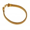 Snake gold bracelet